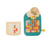 Tonysa Puzzle con Palline, Gioco da Scacchiera, Giocattolo per, con 80 Palline e Manuale di Istruzioni, Adatto per lo Sviluppo della motricità, Plastica (GREEN)