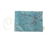 Tonysa Retro Pencil Case with Large Capacity Design (plain flowers)