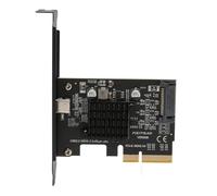 Tonysa Scheda di Espansione USB 3.2 Gen 2, Tipo C 20Gbps ASM3242 Scheda di Espansione di Controllo Principale da PCIe a USB 3.2 per Chassis PC Desktop