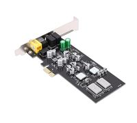 Tonysa Scheda PCIE, Scheda Interna HiFi con DAC ES9018K2M e Surround a 7.1, Uscita Ottica per Giochi per PC e Streaming Musicale
