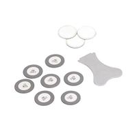 Tonysa Set di Dischi Ceramici Efficienti da 10 Pezzi per Nebulizzatore Ad Ultrasuoni per Umidificatore, Collettore di Polveri, Atomizzatore - Dimensioni 20 Mm, Frequenza 1,7 MHz