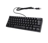 Tonysa Tastiera da Gioco, Tastiera Meccanica Cablata USB, Keycap di Contorno RGB 61 Rollover per il Gioco di Lavoro