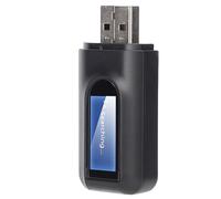 Tonysa Trasmettitore e Ricevitore Bluetooth 5.0, Adattatore Audio Wireless 2 in 1 per Auto/TV/stereo Domestico a Bassa Latenza, Uscita AUX da 3,5 Mm e Display LCD, Plug and Play