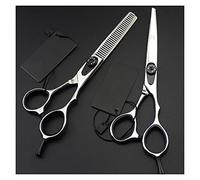 TONZN Forbici per Tagliare i Capelli da 5,5/6'', Forbici per Tagliare i Capelli, Forbici per sfoltire, Forbici da Parrucchiere Forbici per Tagliare i Capelli (Set B da 6 Pollici)