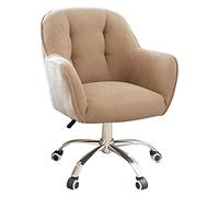 TONZN Sedia da Ufficio Girevole, Sedia da scrivania per Ufficio, Cuscino Spesso, Flessibile, Girevole Regolabile, Sedia ergonomica per Adulti e Sedia (Colore: Grigio) Necessario (Marrone)