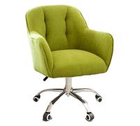 TONZN Sedia da Ufficio Girevole, Sedia da scrivania per Ufficio, Cuscino Spesso, Flessibile, Girevole Regolabile, Sedia ergonomica per Adulti e Sedia (Colore: Grigio) Necessario (Verde)