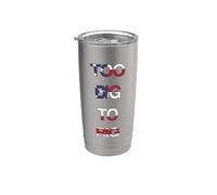 TOO BIG TO RIG Bicchiere termico in acciaio inox doppia parete