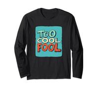 Too Cool Fool Costume per Uomo e Donna Maglia a Manica