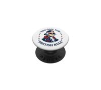 Too Cool for British Rule George Washington Patriot PopSockets PopGrip Adesivo