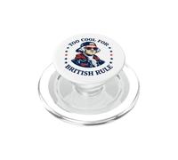 Too Cool for British Rule George Washington Patriot PopSockets PopGrip per MagSafe