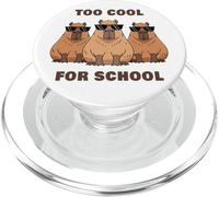 Too Cool For School - 3 Funny Sunglass Capybara Bosses PopSockets PopGrip per MagSafe