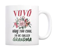 Too Cool To Be Called Grandma Tazze Eleganti Mug Resistente Tazza Per Latte Espresso Tè 330Ml