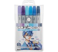 Too Copic JAPAN Ciao Sketch Pen debutto 6 Color Pen Set personaggio seleziona...
