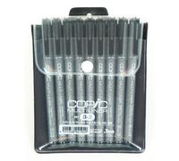 Too Copic JAPAN Multiliner B-2 Sketch Pen 9 penne set pennarello nero