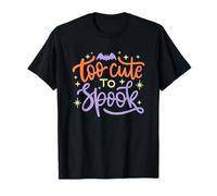 Too Cute to Spook Boo Design per Halloween, look affascinante Maglietta