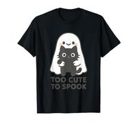 Too Cute To Spook Boo Halloween Design Creato Per Ottobre Maglietta