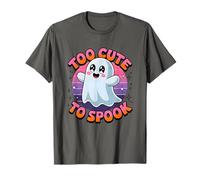 Too Cute To Spook Boo Halloween Design ideale per divertimento spettrale Maglietta