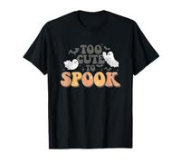 Too Cute To Spook Boo Halloween Design ideale per feste Maglietta