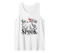 Too Cute To Spook Girls - Costume da Fantasma di Halloween per Donne Canotta