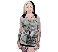 Too Fast Annabel Fiocco Love È Punk Rock Emo Gotico Scena Teschio T Shirt S-XL