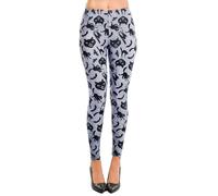 Too Fast Inquietante Gatti Punk Goth Rocker Emo Scena Rockabilly Lexy Leggings