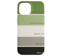Too Gray per Romance Aromantic Paint Swatch Design Custodia per iPhone 15