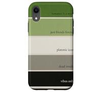 Too Gray per Romance Aromantic Paint Swatch Design Custodia per iPhone XR