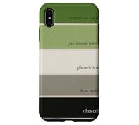 Too Gray per Romance Aromantic Paint Swatch Design Custodia per iPhone XS Max