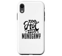 Too Hot for Monogamy, Polyamory Pride, Polyamorous Throuple Custodia per iPhone XR