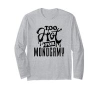 Too Hot for Monogamy, Polyamory Pride, Polyamorous Throuple Maglia a Manica