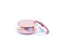 Too Late Bracciale Donna, Bracciale Macaron Funny Mignon 1 Giro, Bracciale Charm, Bracciale Caucciù Made in Italy