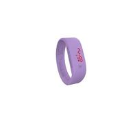 Too Late LED ORIGINAL Orologio Digitale Unisex Quadrante Led, Accensione Touch, Cinturino in Silicone Ultra Leggero, Vasetto Confezione Regalo, Funzione Data e Ora (M, Lilla)