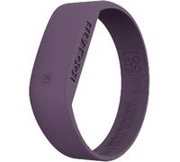 Too Late LED ORIGINAL Orologio Digitale Unisex Quadrante Led, Accensione Touch, Cinturino in Silicone Ultra Leggero, Vasetto in vetro, Confezione Regalo, Funzione Data e Ora (taglia M, Viola)