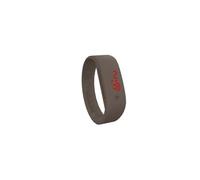 Too Late LED ORIGINAL Orologio Digitale Unisex Quadrante Led, Accensione Touch, Cinturino in Silicone Ultra Leggero, Vasetto Confezione Regalo, Funzione Data e Ora (L, Caffè)