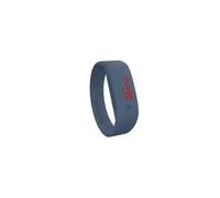 Too Late LED ORIGINAL Orologio Digitale Unisex Quadrante Led, Accensione Touch, Cinturino in Silicone Ultra Leggero, Vasetto Confezione Regalo, Funzione Data e Ora (L, Blue Jeans)