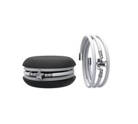 Too Late Macaron Bracciale Charm Macaron Donna in Caucciù con Simbolo, Charm Cuore Stella Quadrifoglio, Confezione Pasticcino - Made in Italy