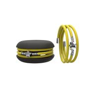 Macaron TOOLATE Bracciale Charm Macaron Donna in Caucciù con Simbolo, Charm Cuore Stella Quadrifoglio, Confezione Pasticcino - Made in Italy