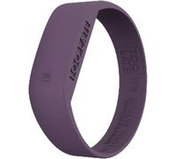 Too Late LED ORIGINAL Orologio Digitale Unisex Quadrante Led, Accensione Touch, Cinturino in Silicone Ultra Leggero, Vasetto in vetro, Confezione Regalo, Funzione Data e Ora (taglia M, Viola)