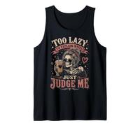 Too Lazy To Explain Myself Just Judge Me Antisociale Canotta