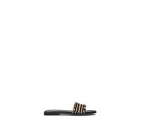 Too Like Ciabatta Donna Nero Tessuto, Pu TL-22067-L22-BLK-A096594
