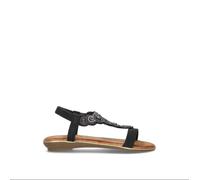 Too Like Sandalo Donna Nero Pu 1800-6-NER-A063276