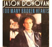 Too many broken hearts (1989) / Vinyl single [Vinyl-Single 7'']
