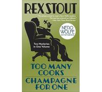 Rex Stout Too Many Cooks/Champagne for One (Tascabile) Nero Wolfe