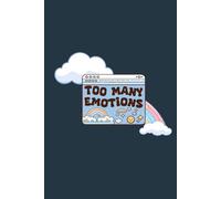Too Many Emotions Two Column Line Notebook