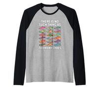 Too Many Shoes I Streetwear Sneakers Moda Sneakers Maglia con Maniche Raglan