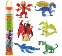 Toob La Tana dei Draghi 6 Pezzi | Figure in Miniatura per Bambini | Giocattoli per Bambini | Non Tossiche e Senza BPA | Adatte a Bambini dai 3 Anni in su | Safari Ltd