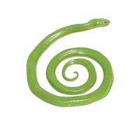 Toob Safari Ltd. Statuetta di Serpente Verde Ruvido, modellino Dettagliato in plastica da 91,4 cm, Divertente Giocattolo educativo per Ragazzi, Ragazze e Bambini dai 3 Anni in su
