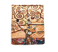 Toocool Sciarpa Stola Unisex Klimt Van Gogh Frida Monet Foulard Scialle Raso YH [Taglia Unica,YH-112 Albero Vita]