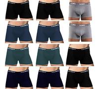 Toocool - Stock 12 Paia Boxer Uomo Pack Mutande Cotone Elasticizzato Lotto B002-12 [M,Multicolor]