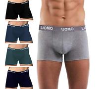 Toocool - Stock 5 Paia Boxer Uomo Pack Mutande Cotone Elasticizzato Lotto B002-5 [L,Multicolor]